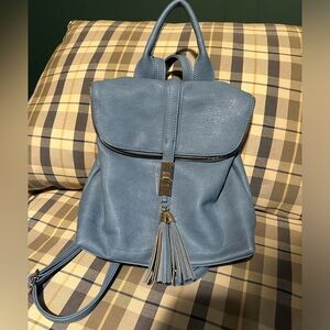 Dusty blue backpack